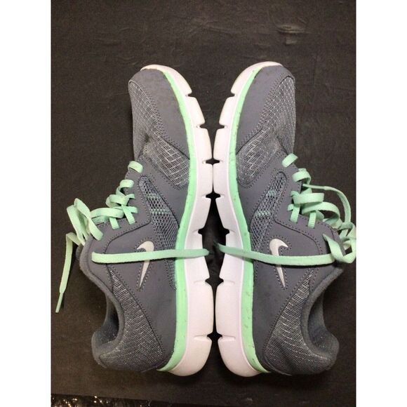 Womens shoes Nike Flex Experience Run 3 Sneakers Grey Mint /Size 9/Sport/Walking - Picture 5 of 7